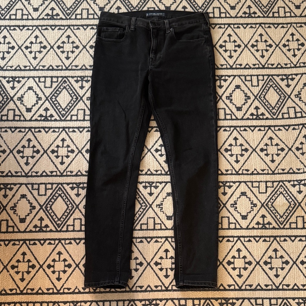 Everlane Black Denim Pants